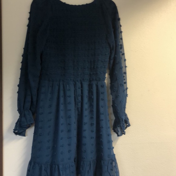 Large BTFBM short blue dress - Picture 6 of 6